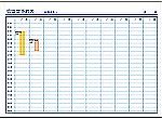 Excelで作成した会議室予約表